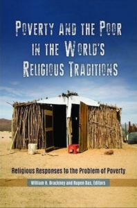 Cover image of the book, "Poverty & the Poor in the World's Religious Traditions"