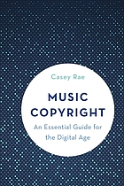 Book cover with title, Music Copyright. no art.