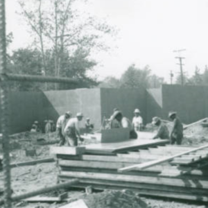 Honnold Library Construction