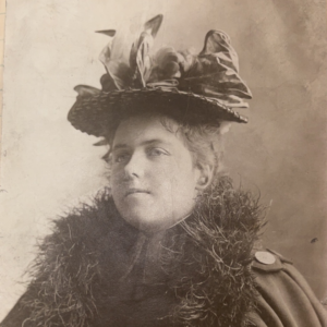 Photo of woman from the Rude-Frankenfield Papers